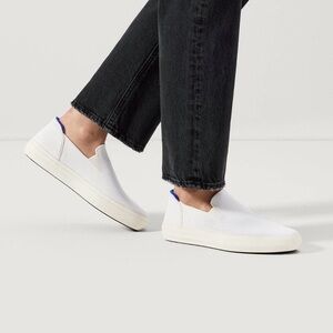Rothy’s white city slip on sneakers